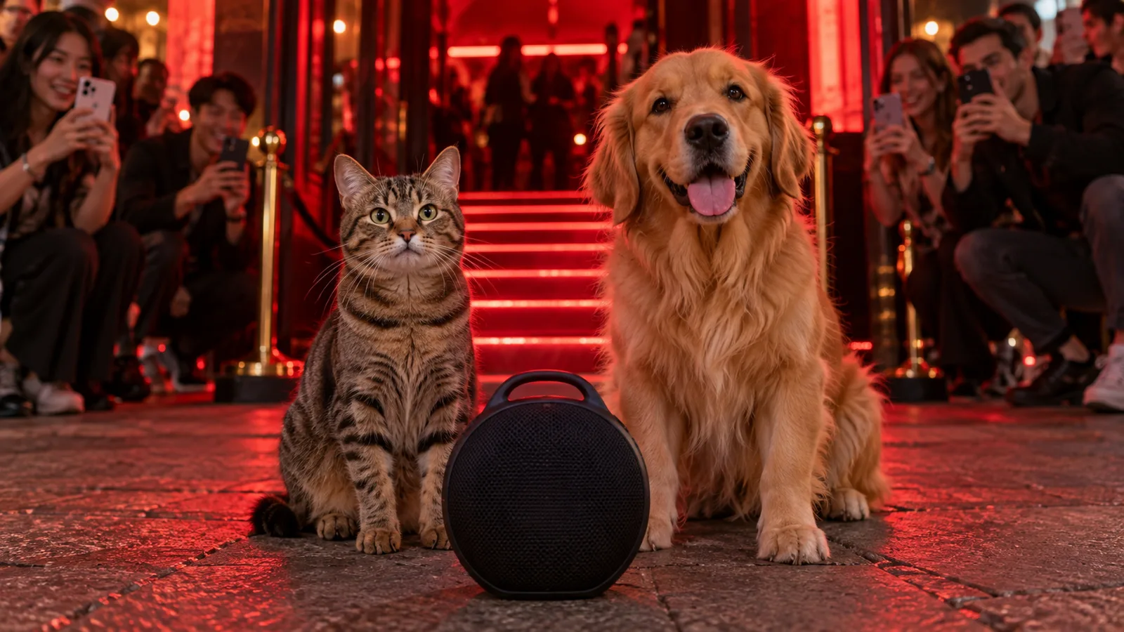 A cat and a dog performing in the Bulin 47 street freestyle scene